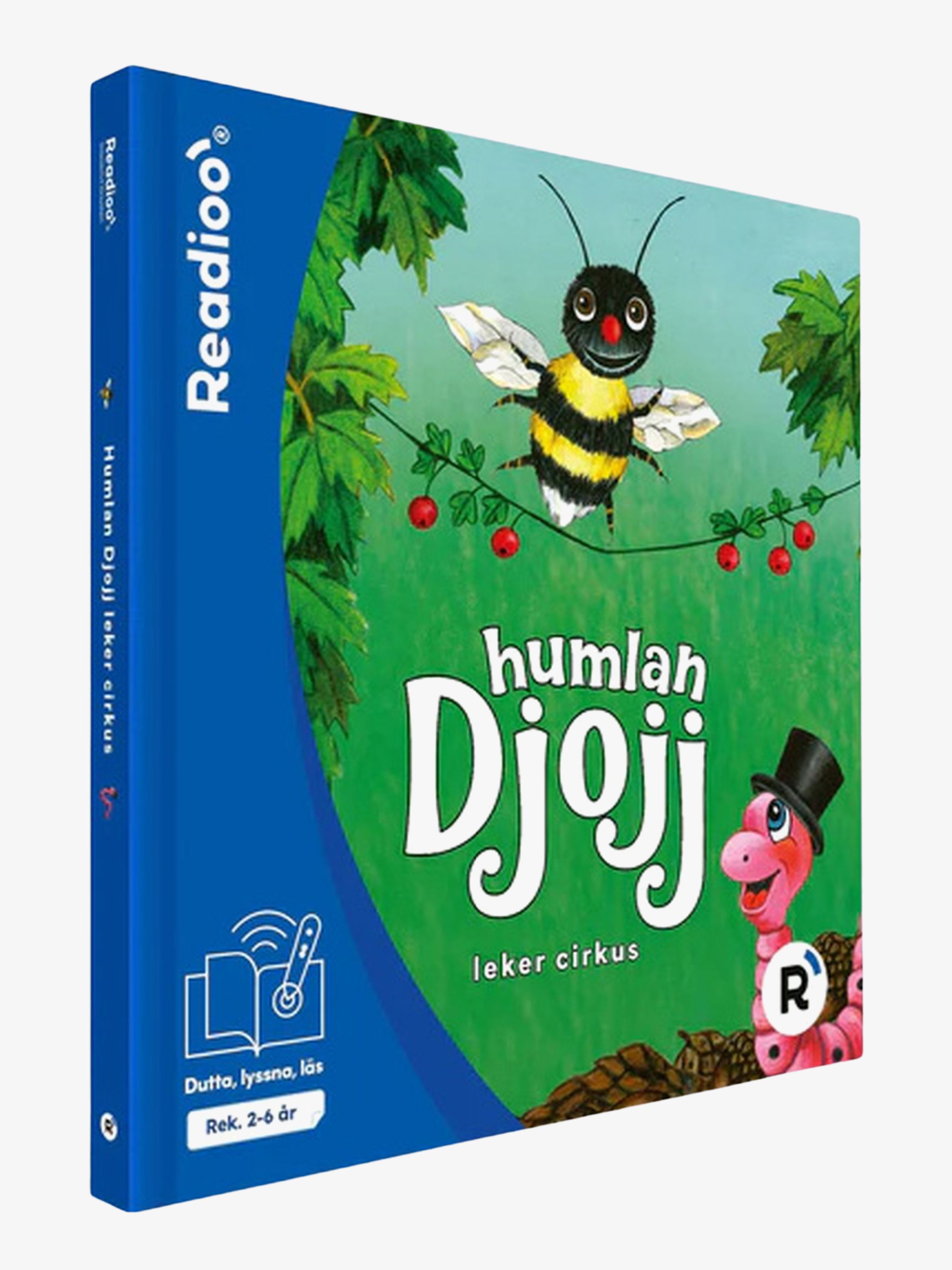 Readioo Interaktiv Bok Humlan Djojj leker cirkus