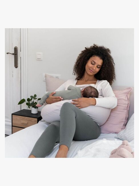 Doomoo Basic Amnings- och Gravidkudde Muslin, Beige