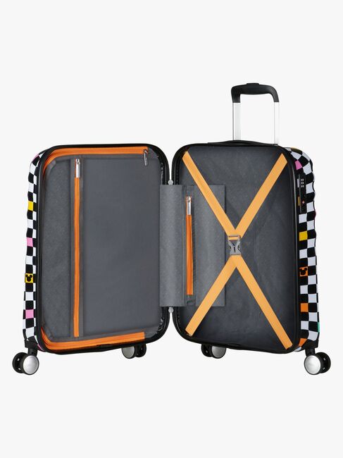 American Tourister Wavebreaker Disney Spinner Resväska 35L, Mickey Check