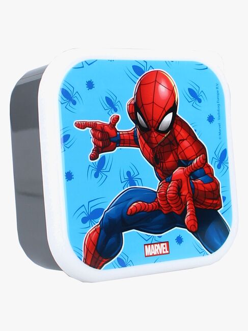 Marvel Spider-Man 3 in 1 Snackbox Let's Eat!, Navy