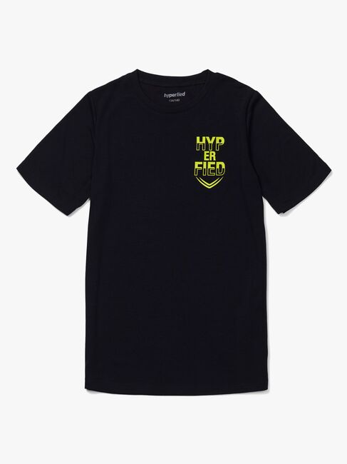 Hyperfied Neo Logo T-Shirt, Anthracite