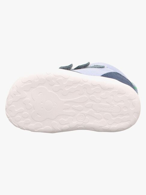 Superfit Flummi Barefoot Sneakers, Blå/Ljusgrön