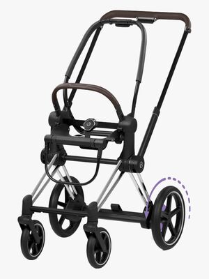 Cybex ePRIAM Style Chassi, Chrome Brown