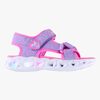 Skechers Heart Lights  Blinkande Sandaler, Purple