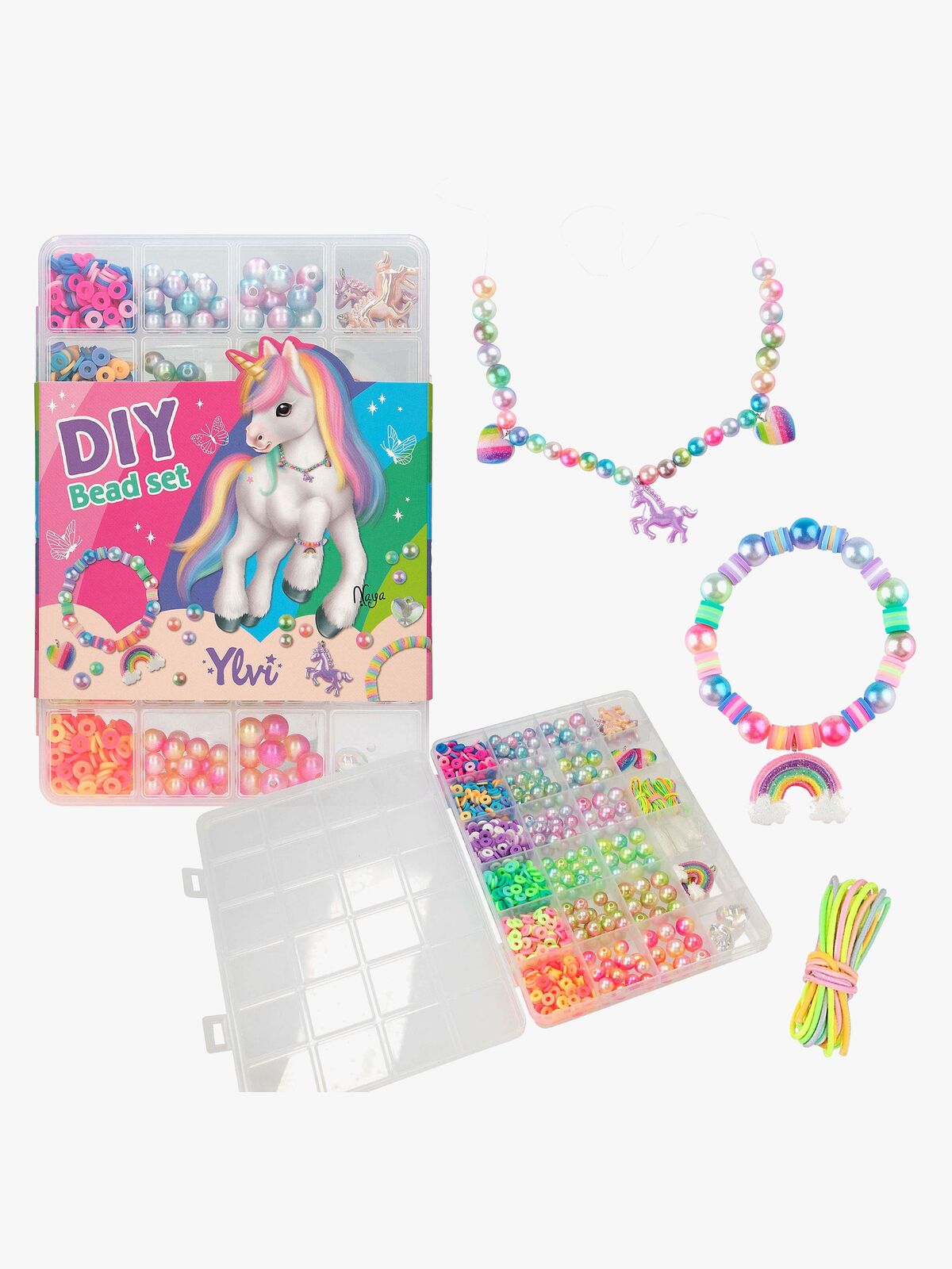 Ylvi Pärlset Halsband & Armband DIY