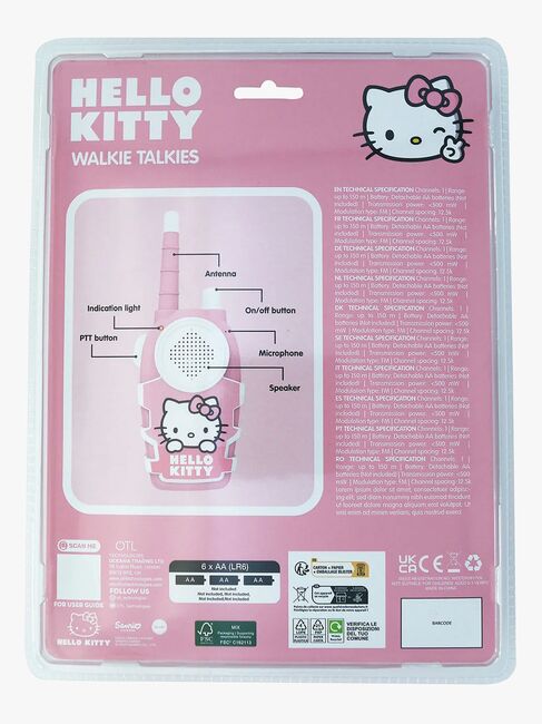 Hello Kitty Walkie-talkie 150 m