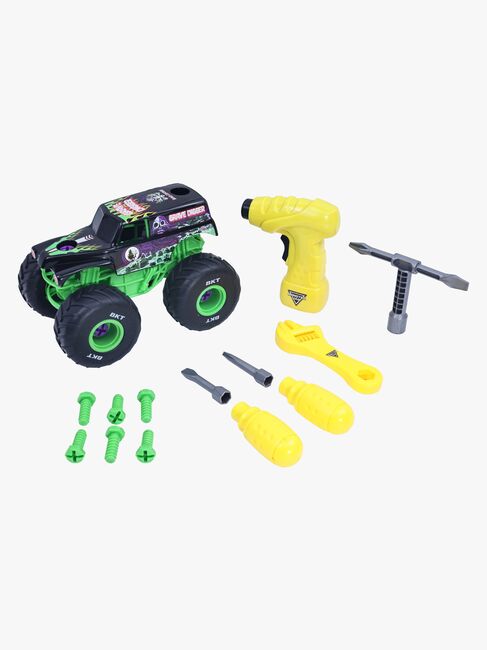 Monster Jam Mechanix Build N ReBuild Grave Digger Bil 1:18 5004584-2139_3d.jpg