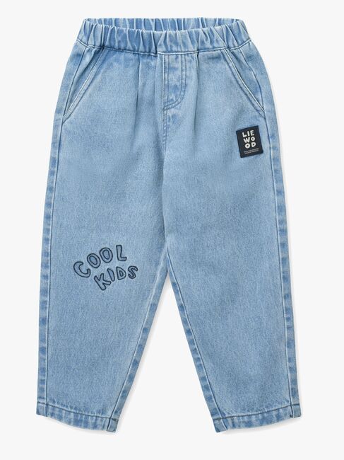 LIEWOOD Borris Placement Denimbyxor, Cool Kids/Light Blue Denim