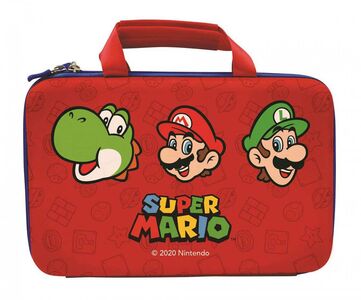 Nintendo Super Mario Fodral Skyddande Väska med Handtag Upp Till 25 Cm