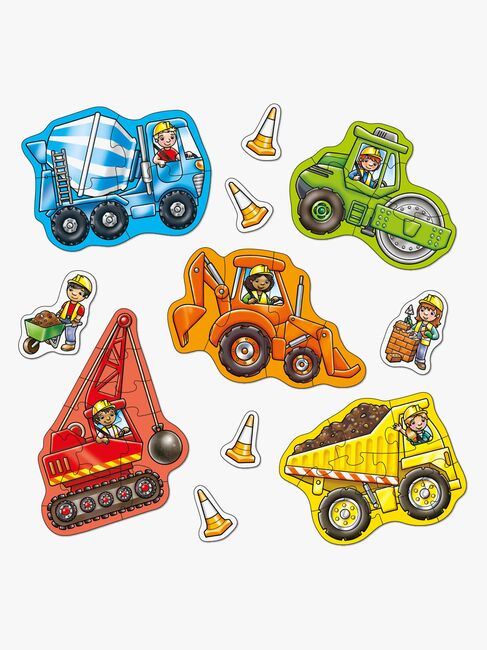 Orchard Toys Pussel Storta Fordon 5-i-1