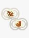 MAM Perfect Night Napp Silikon 2-Pack 16-36m, Neutral