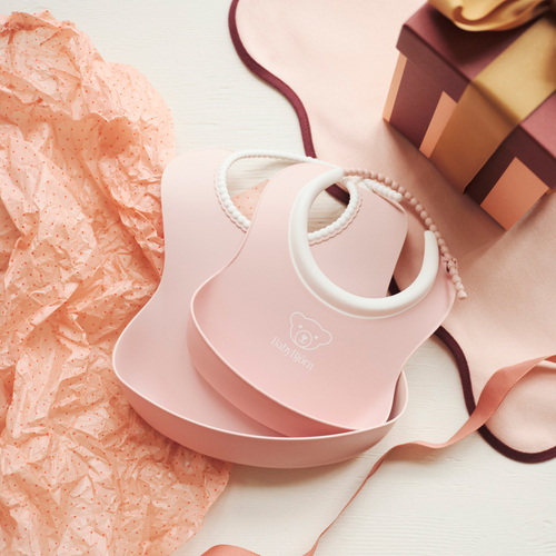 BabyBjörn Haklappsset, Blekrosa