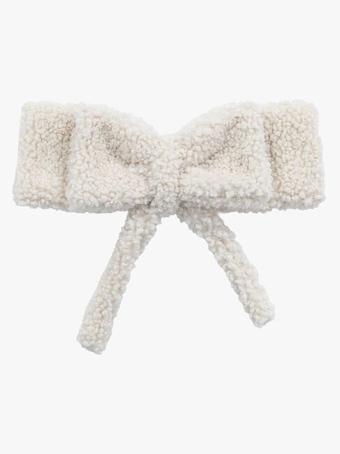 MeowBaby Bearly Babynest med Flätat Skydd & Lekmatta, Cream