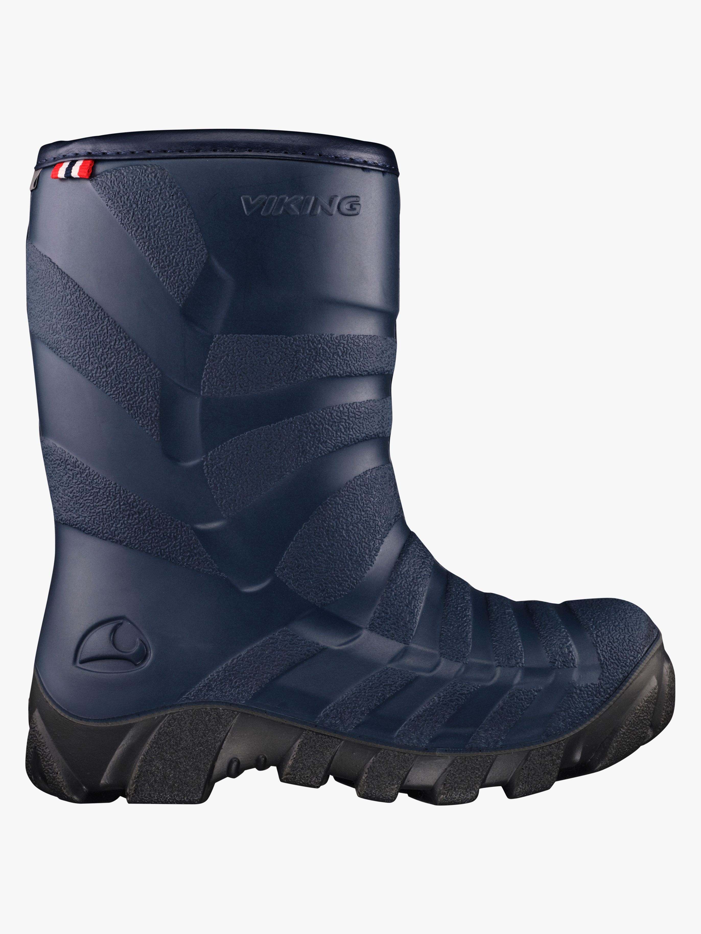 Viking Ultra Fodrade Gummistövlar, Navy/Charcoal, 24 - Bäst i test