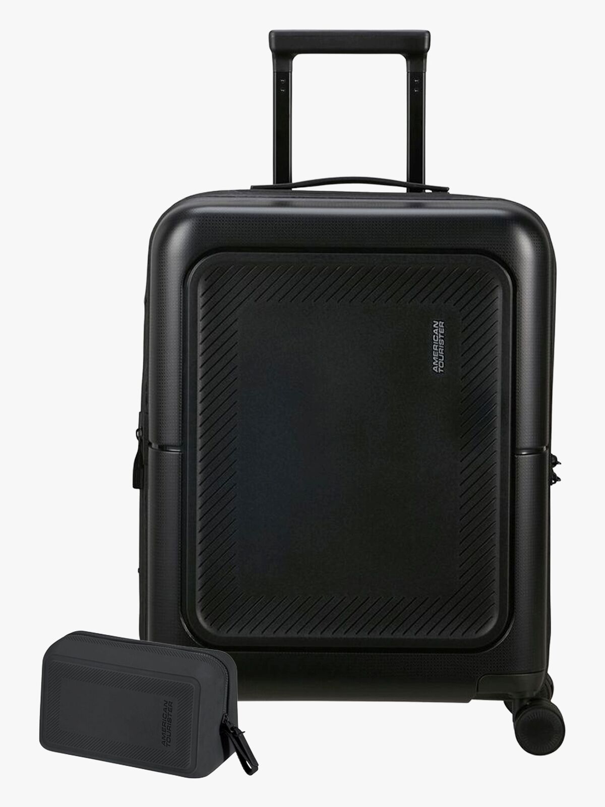 American Tourister Dashpop Resväska 41-47L & Necessär POP, True Black