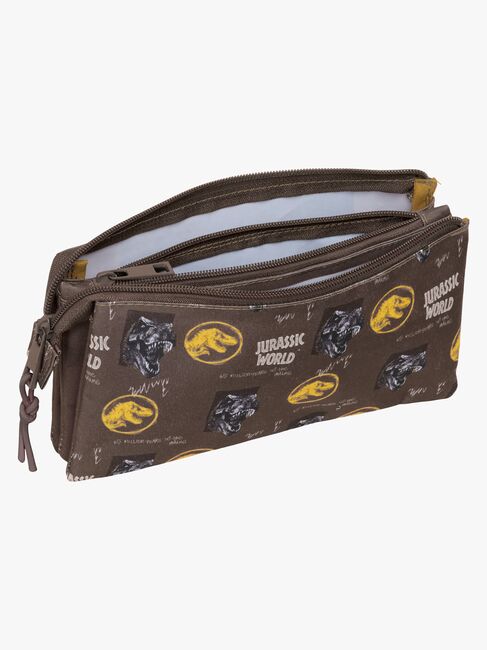 Jurassic World Trippelpennfodral, Brun