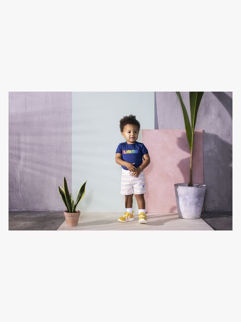 Hummel Rainbow Shorts, Whisper White