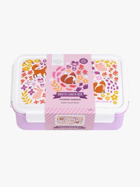 A Little Lovely Company Bento Matlåda, Blomsterträdgård