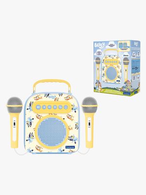 Bluey Karaokehøyttaler Med 2 Mikrofoner