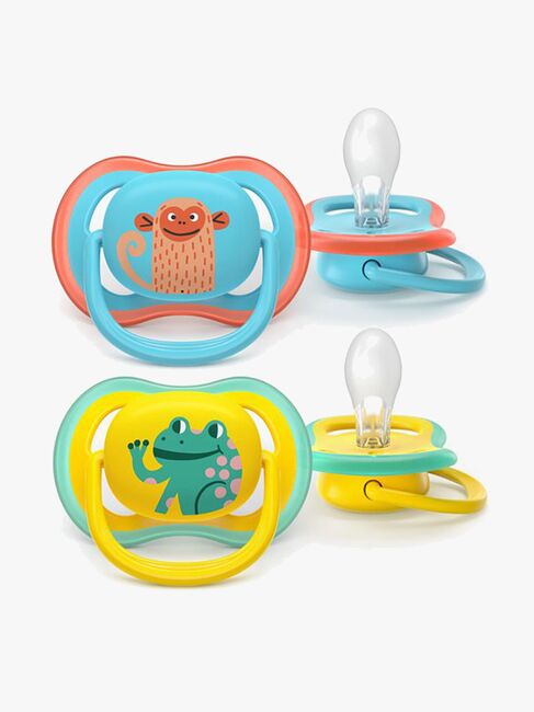 Philips Avent Ultra Air Napp 18m+ 2-Pack, Blå/Gul