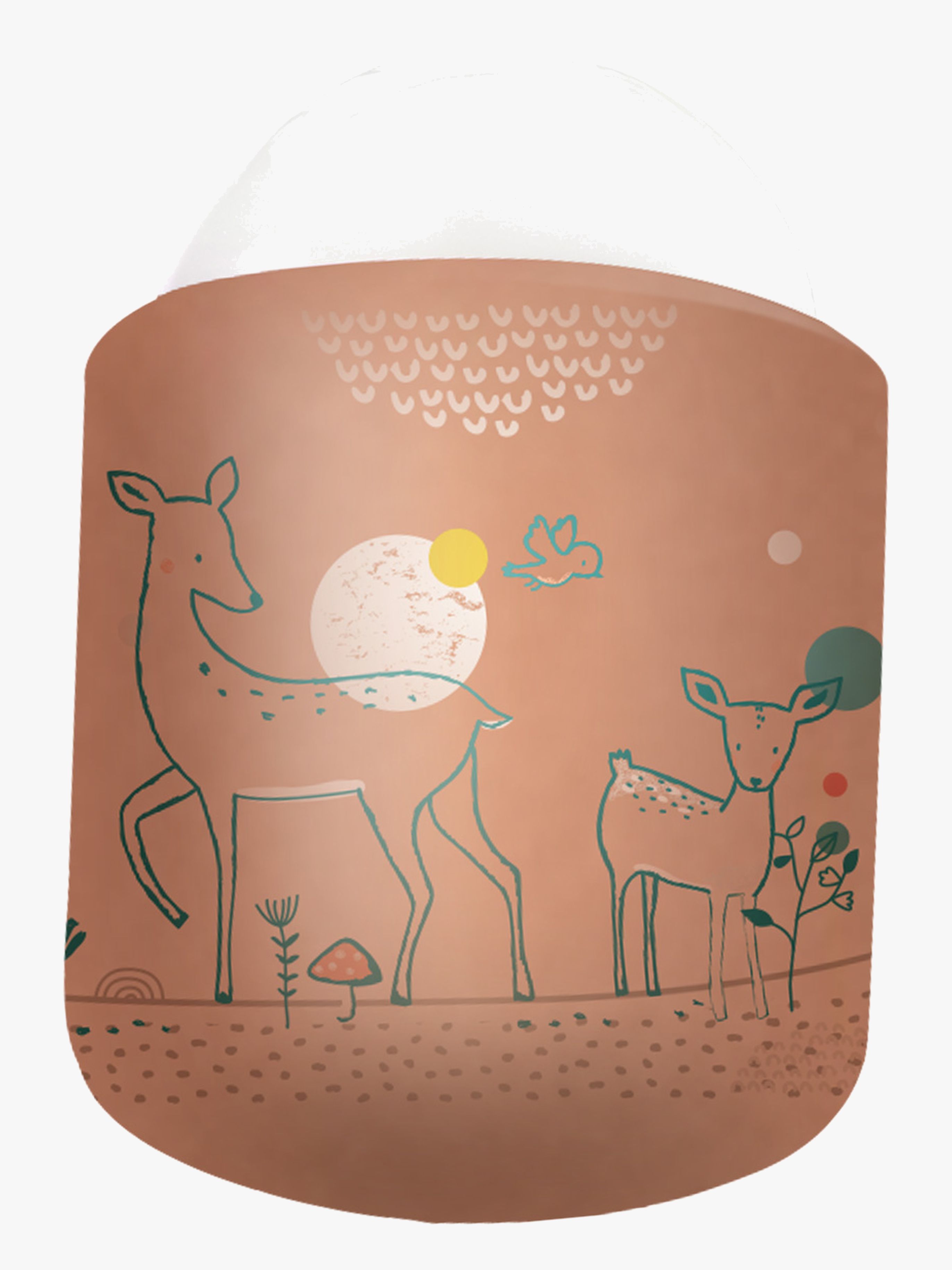 Pabobo Nomad Nattlampa, Terracotta, Barnrum