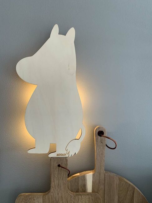 Rätt Start Moomin Wooden lamp