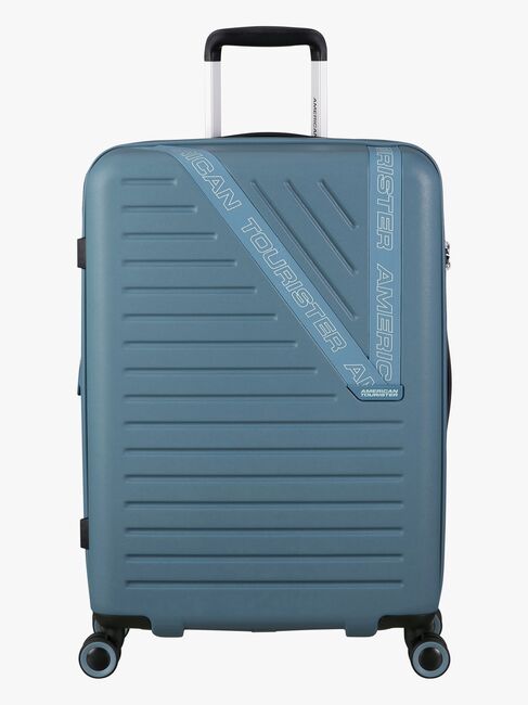 American Tourister Dynabelt Spinner Resväska 68L, Rainstorm Blue