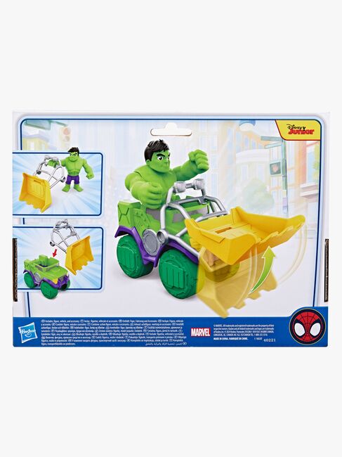 Spidey And His Amazing Friends Figur med Fordon Hulk Truck