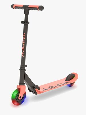 Chillafish Flexxi Glow Hopfällbar Sparkcykel, Flamingo