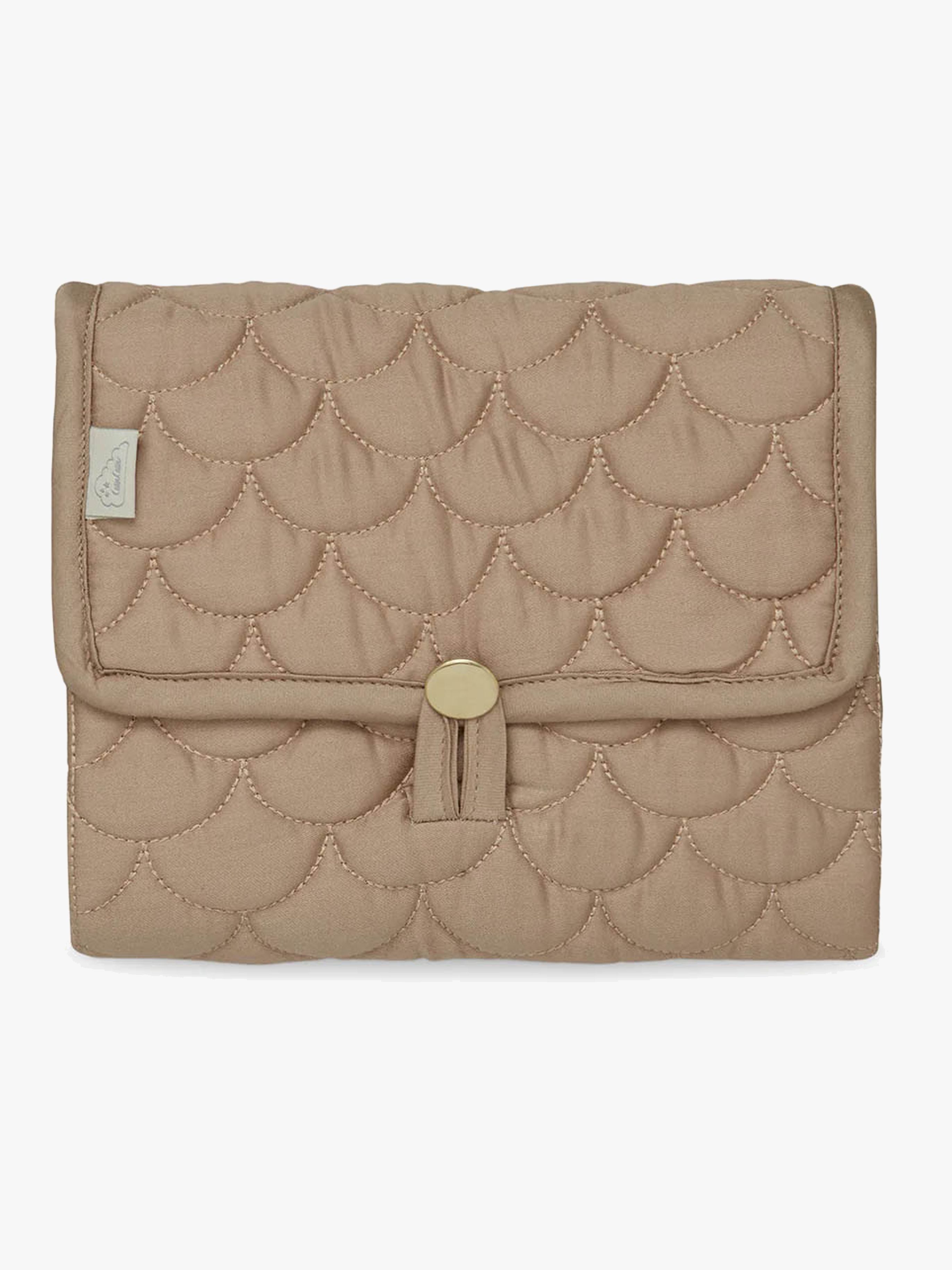 CamCamCopenhagen  Quiltad Skötbädd, Camel