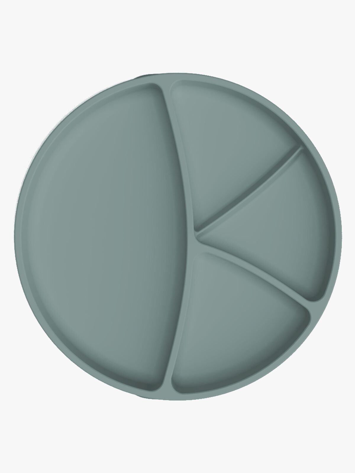 Everyday Baby Tallrik Silikon, Grön