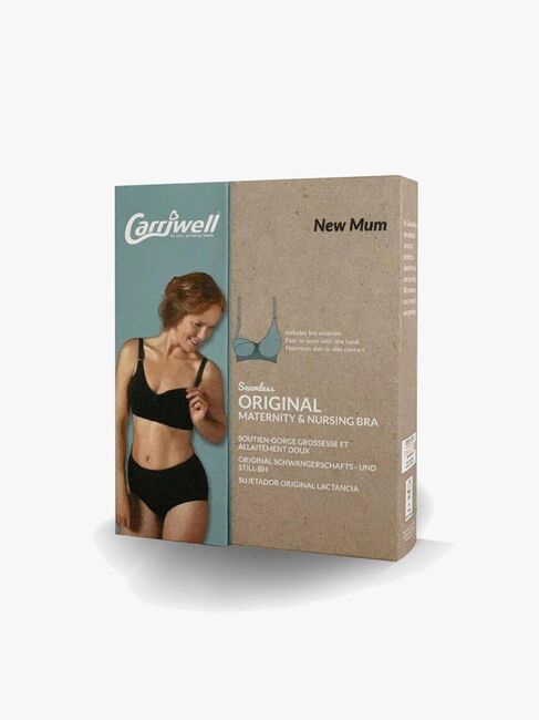 Carriwell Gravid- och Amnings-BH, Svart