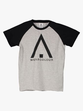 Wearcolour Rag T-Shirt, Grey Melange