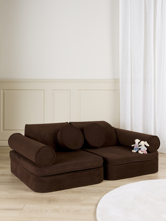 Alice & Fox BEN  Byggbar Soffa, Brown