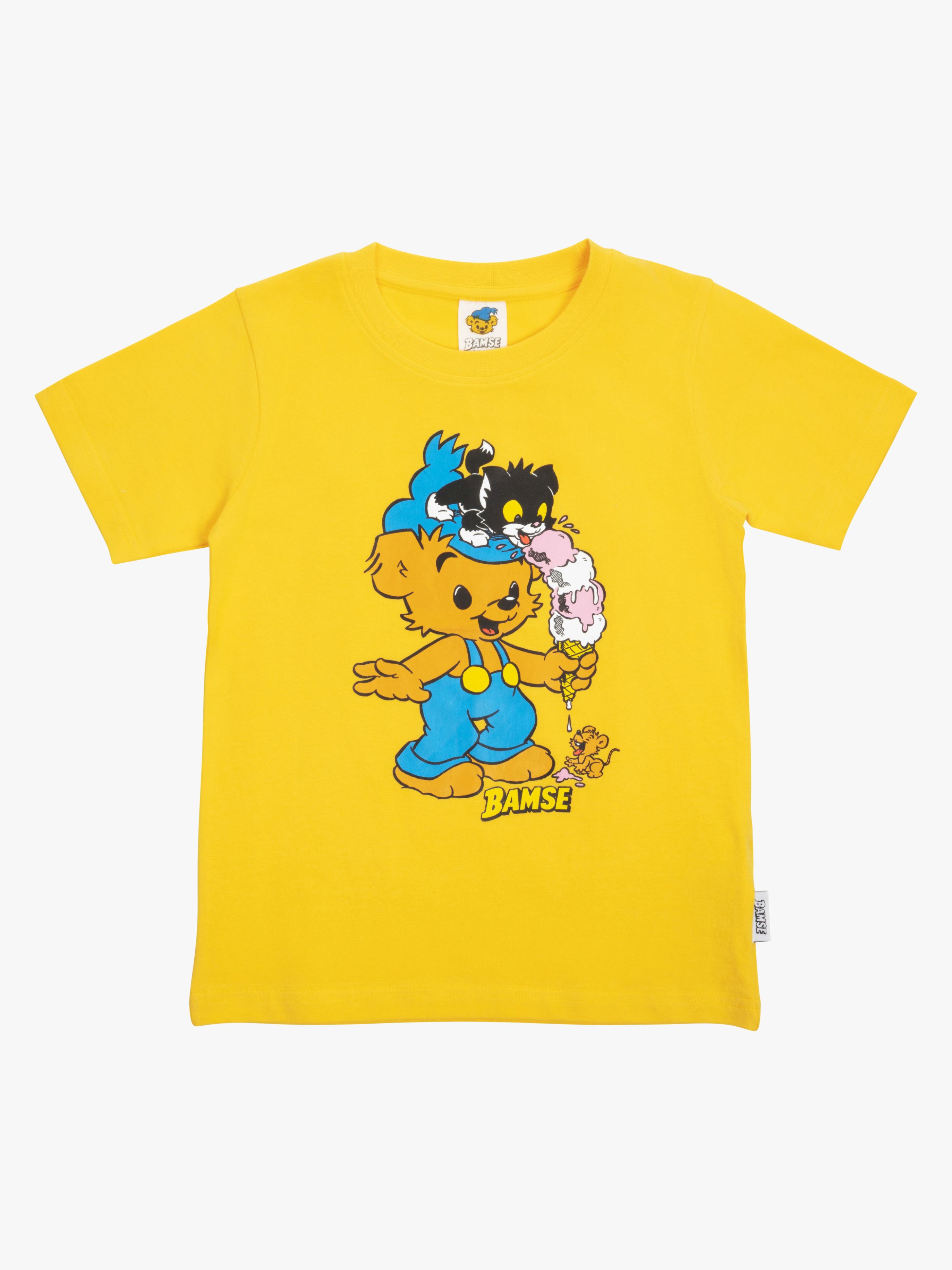 Bamse By Martinex Glasstrut T-shirt, Gul, 104