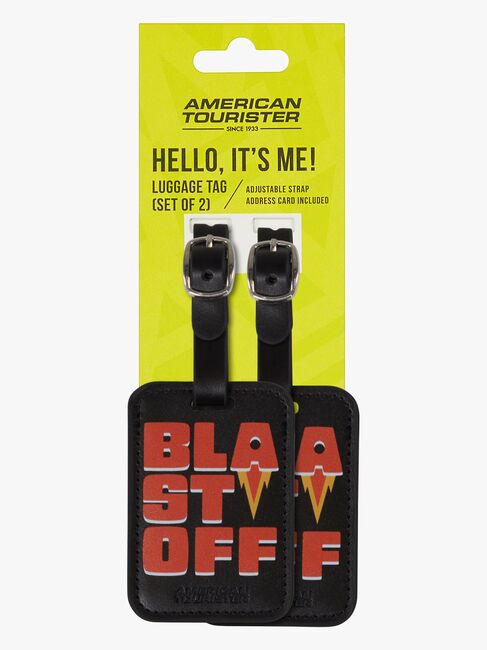 American Tourister Graphic Tags Bagagetag 2-Pack, Blast Off