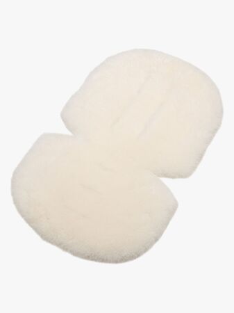 Tinkafu Lammskinn Bubble Sittdyna, White