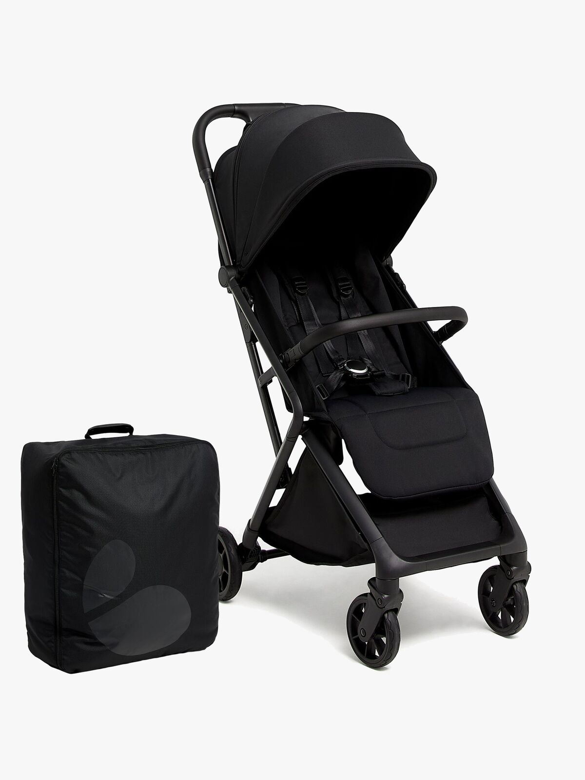 Beemoo Pro Venti Sulky inkl. Padded Transportväska, Coffee Black