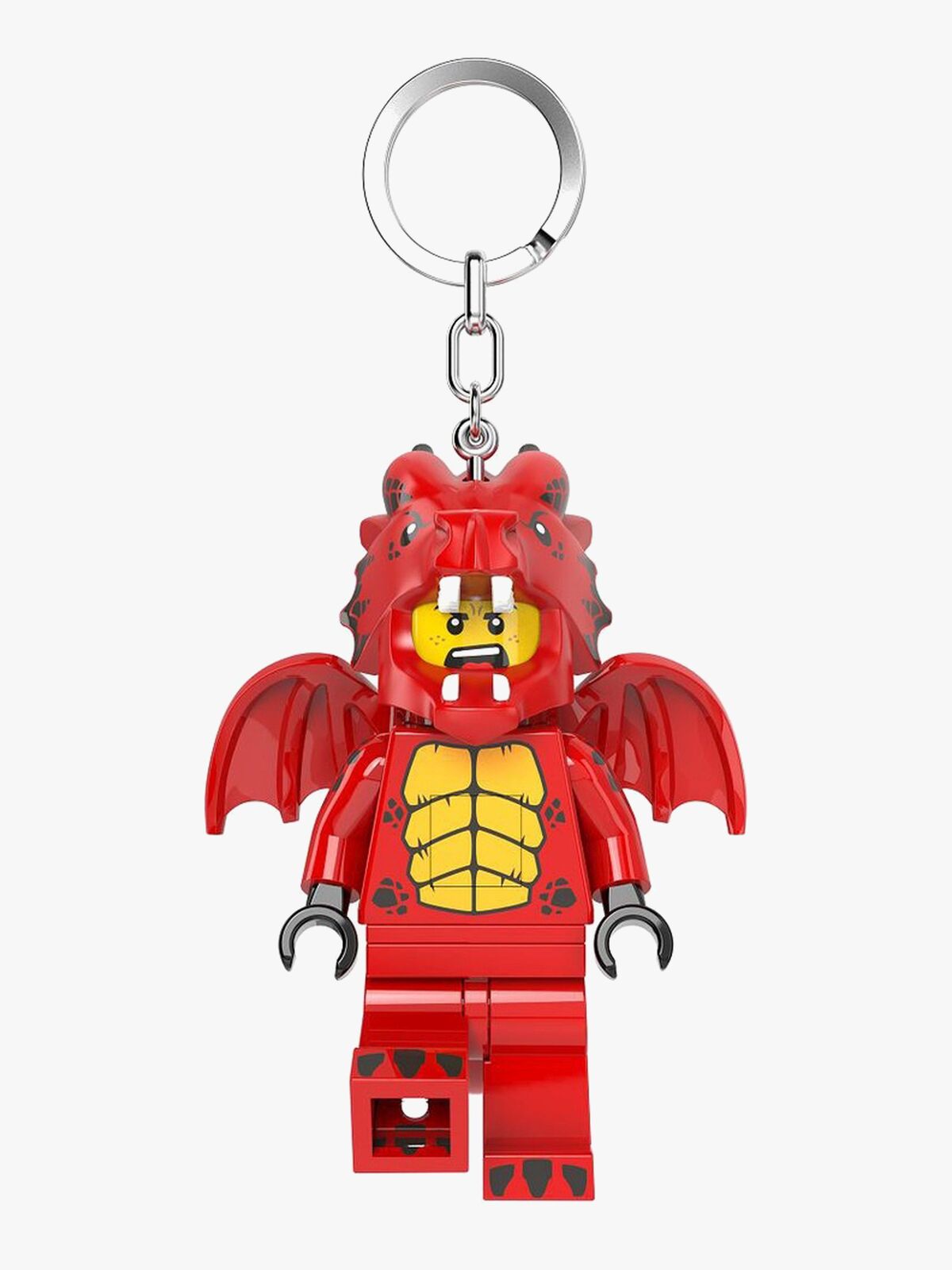 LEGO® Minifigure™ Drakdräkt Kille Nyckelring med LED-lampa