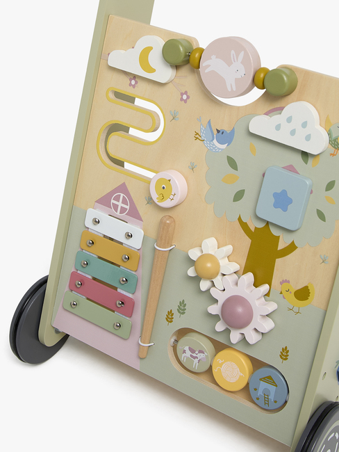 Alice & Fox Lära-gå-vagn Bondgård, Grön