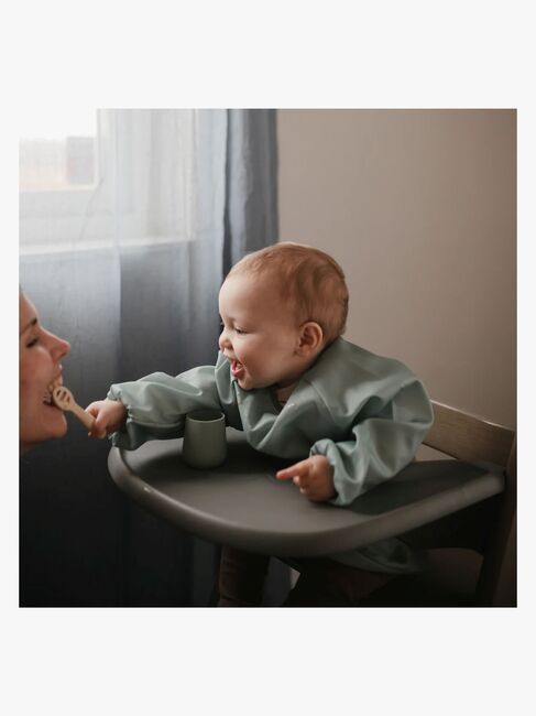 Mushie  Långärmad Haklapp, Roman Green