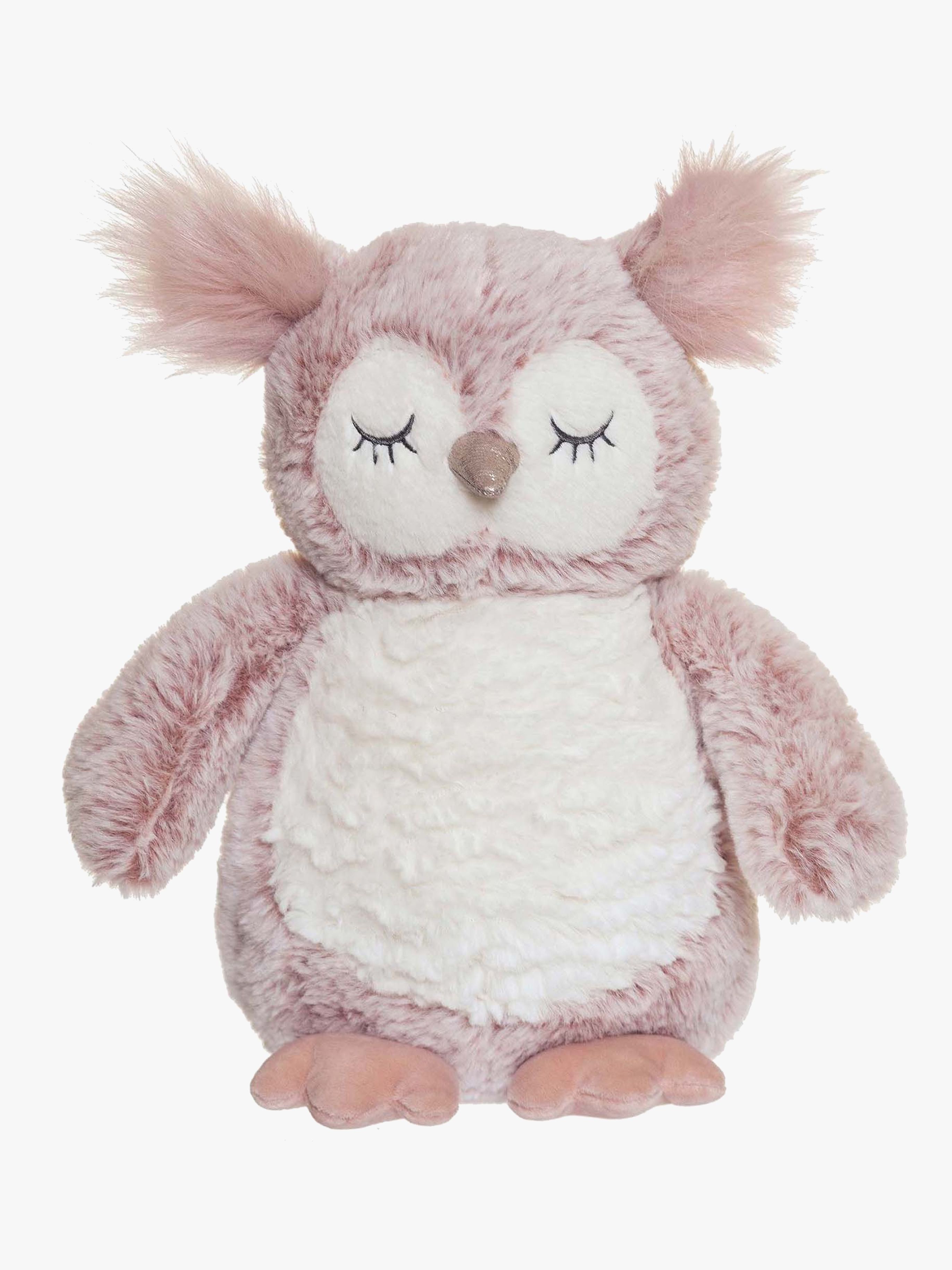 Teddykompaniet Gosedjur Uggla Tove 25 Cm, Rosa