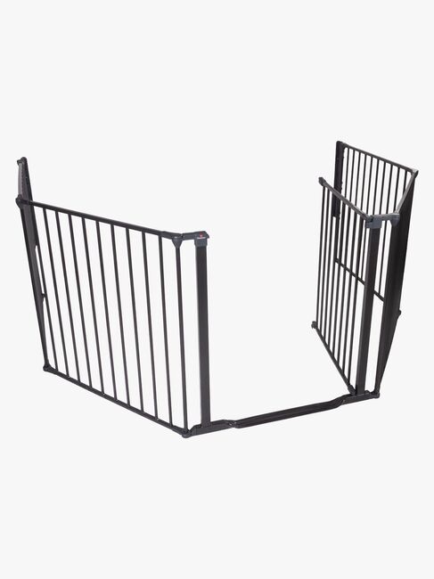 BabyDan Flex StepFree XXL Skruvgrind, Svart