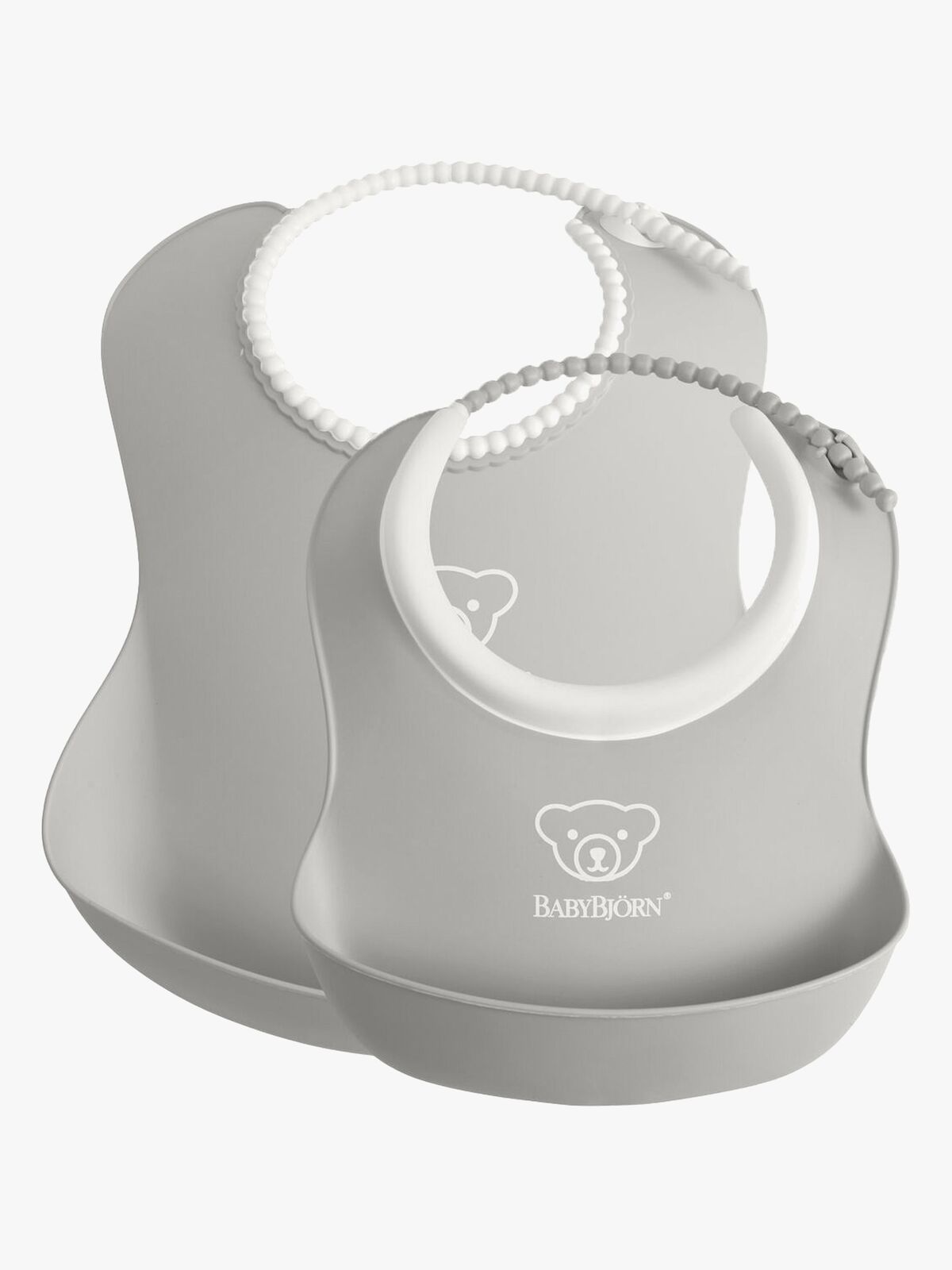 BabyBjörn Haklappsset 2-Pack, Grå