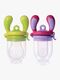 Kidsme Food Feeder 2-pack, Lila/Lime