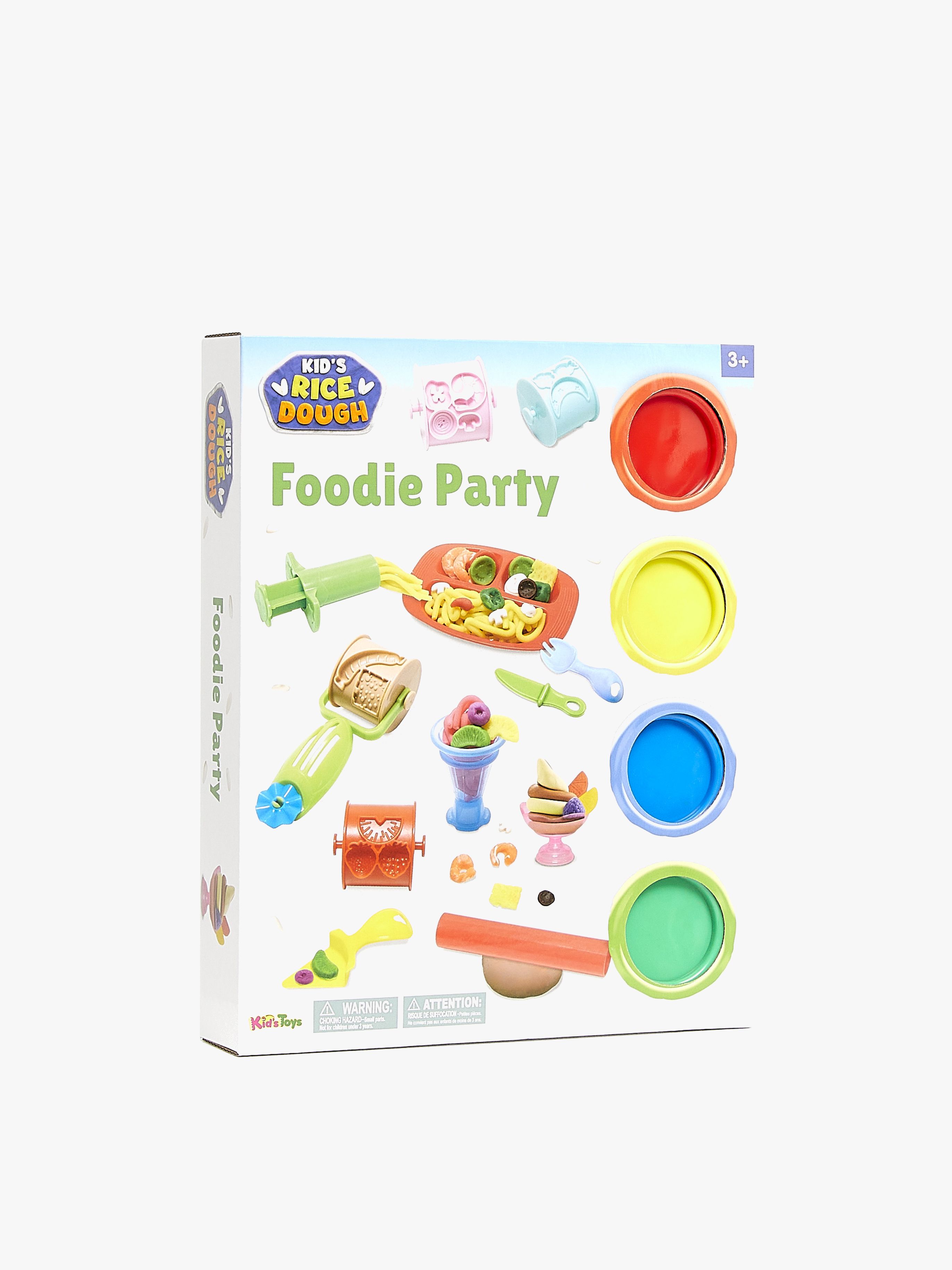 Kid's Dough Rice Dough Foodie Party Leklera