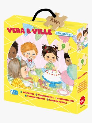 Egmont Kärnan Träpussel 9 Bitar