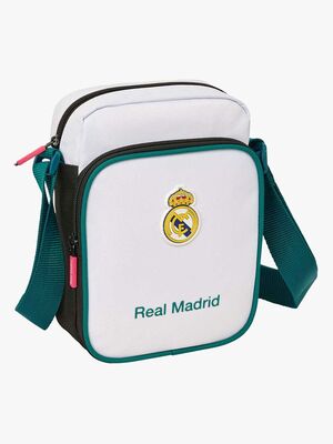 Real Madrid Skuldertaske, Hvid/Grøn