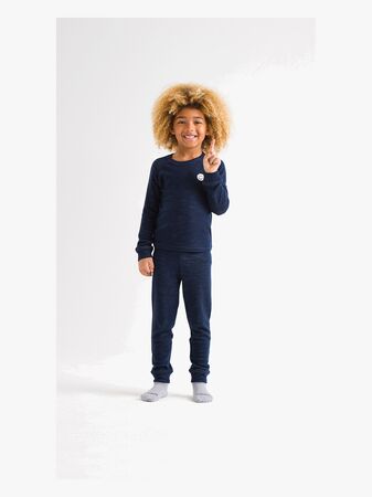 Viking Soft Merino Underställsbyxor Merinomix, Navy