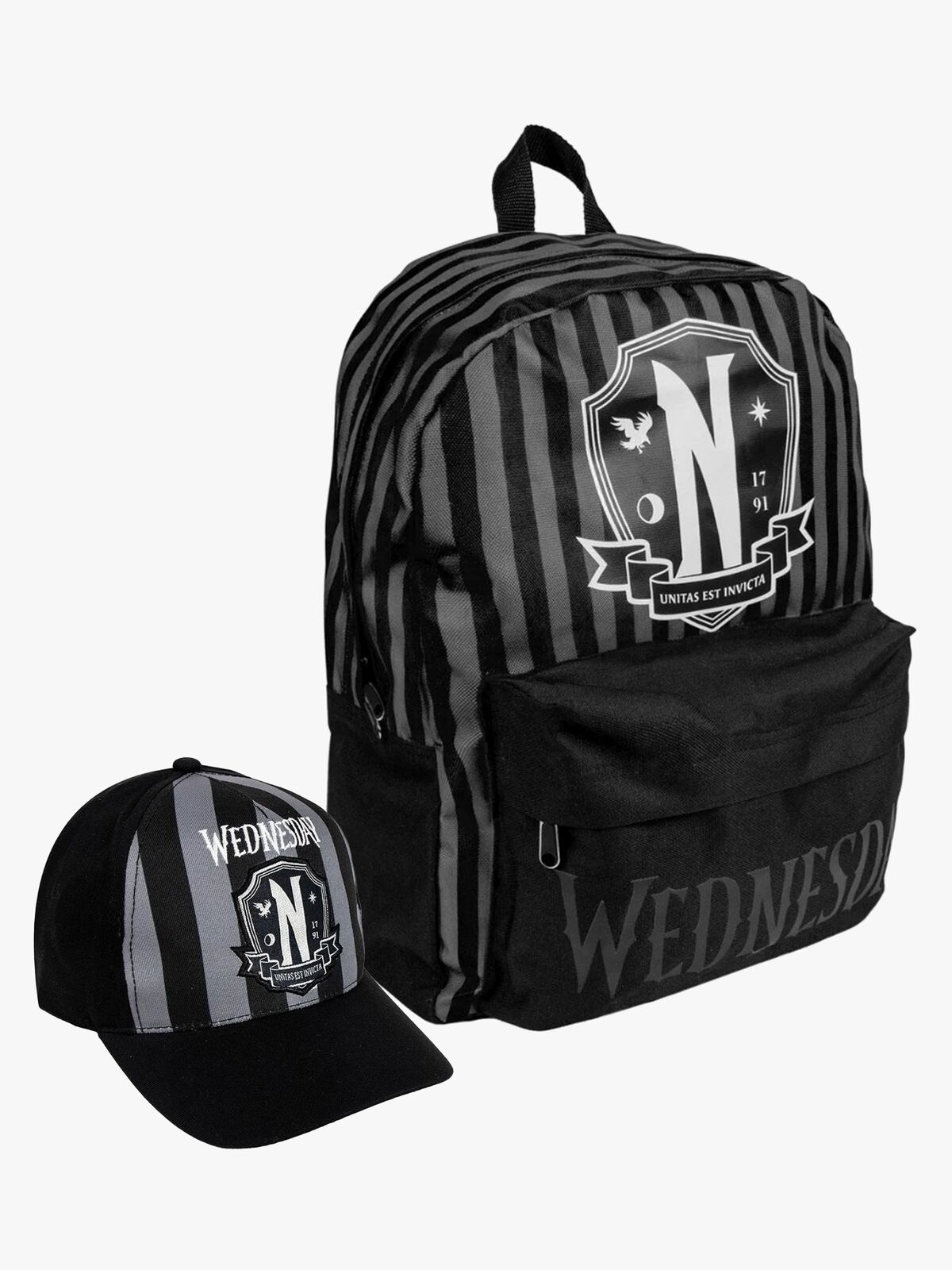 Wednesday Casual Ryggsäck & Keps, Stripes